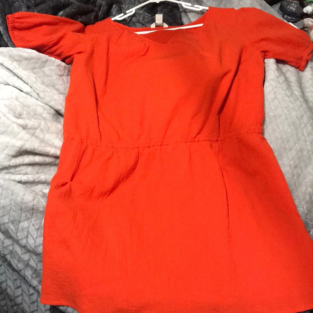 Orange Dress